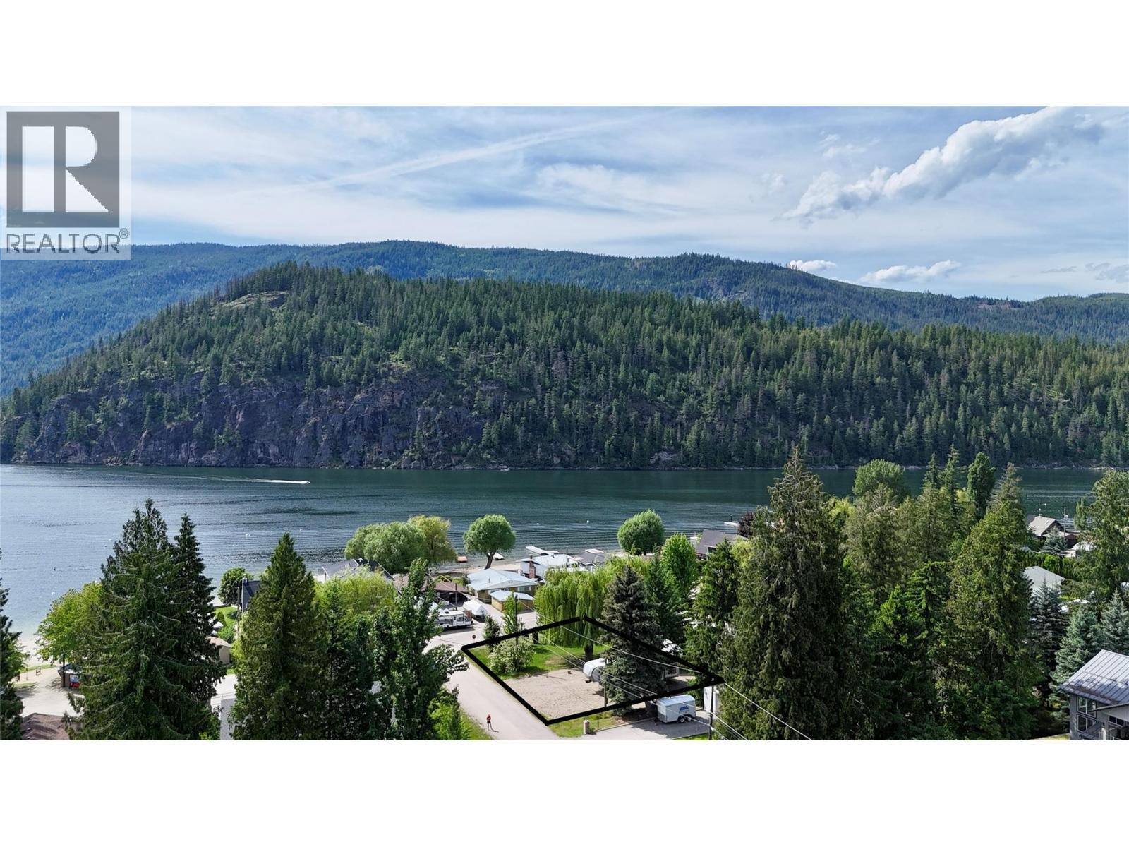 Perfect corner lot, immediately across from Mara Lake - 8932 Swanshore Road, Swansea Point, BC