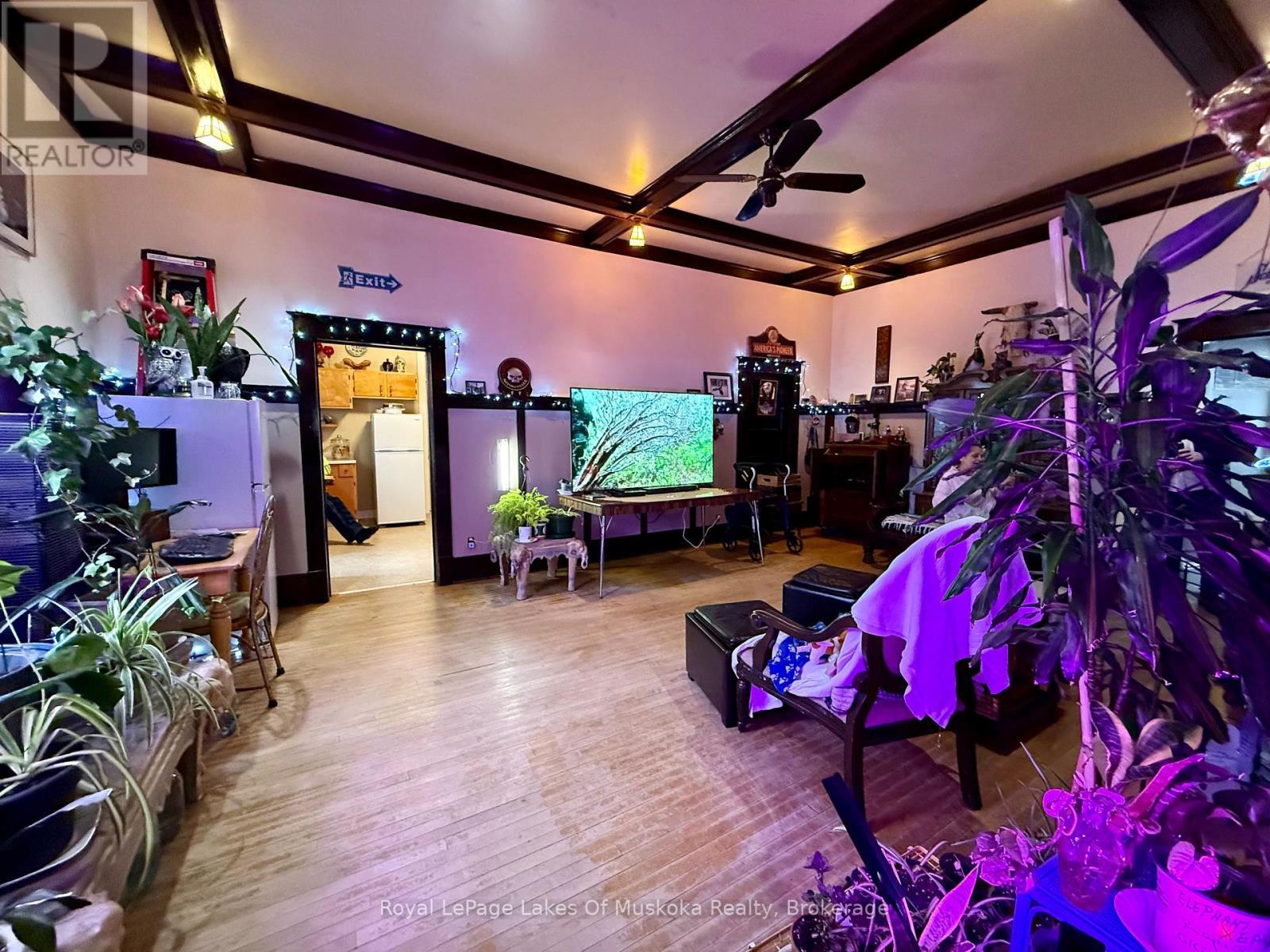 Main Living Area in Residential Unit #1 - 185 Ontario Street, Burk'S Falls, ON