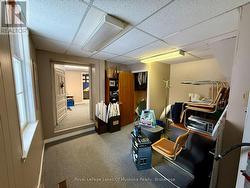 Common area at the rear of commercial units -