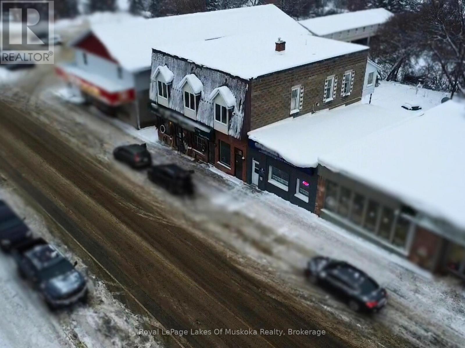 Another View of Exterior from Road Side - 185 Ontario Street, Burk'S Falls, ON
