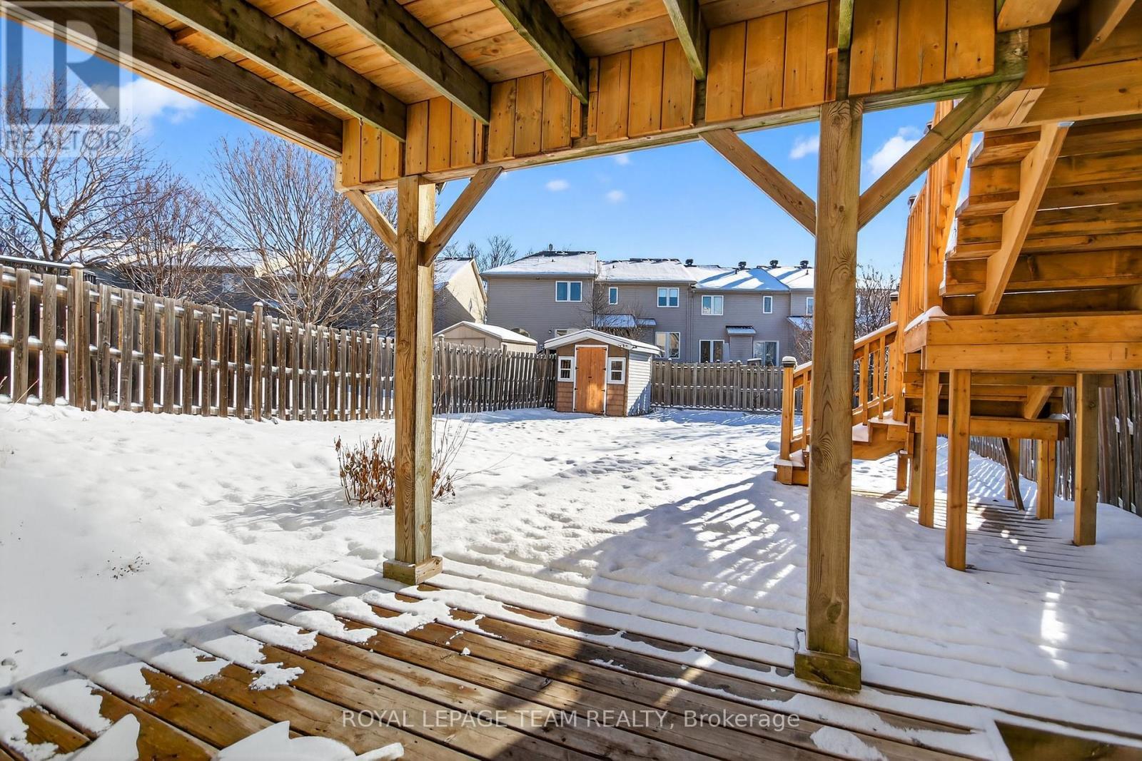 Rear Yard - 59 Polo Lane, Ottawa, ON - Outdoor With Exterior