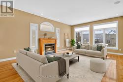 Living Room Virtually Staged -
