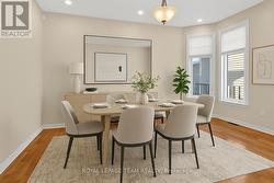 Dining Room Virtually Staged -
