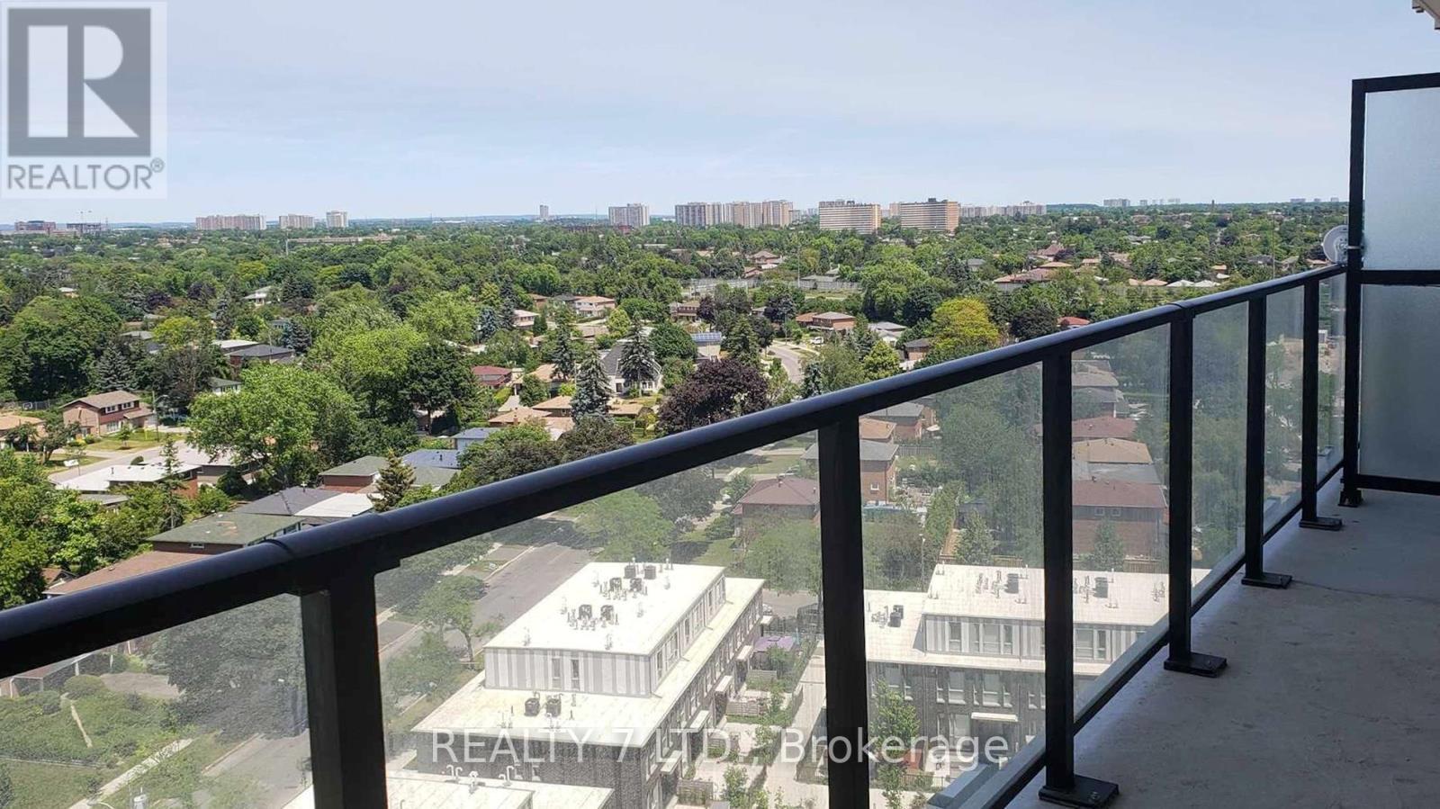 1207 - 128 Fairview Mall Drive, Toronto, ON - Outdoor With Balcony With View