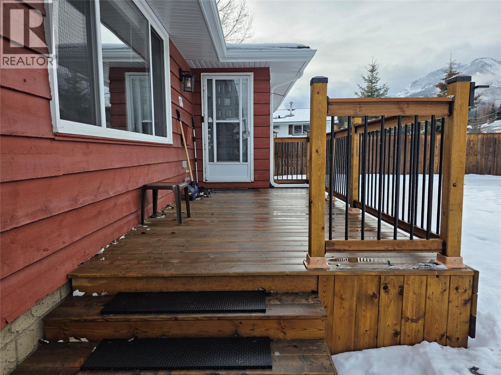 176 Cambourne Crescent, Elkford, BC - Outdoor With Deck Patio Veranda With Exterior