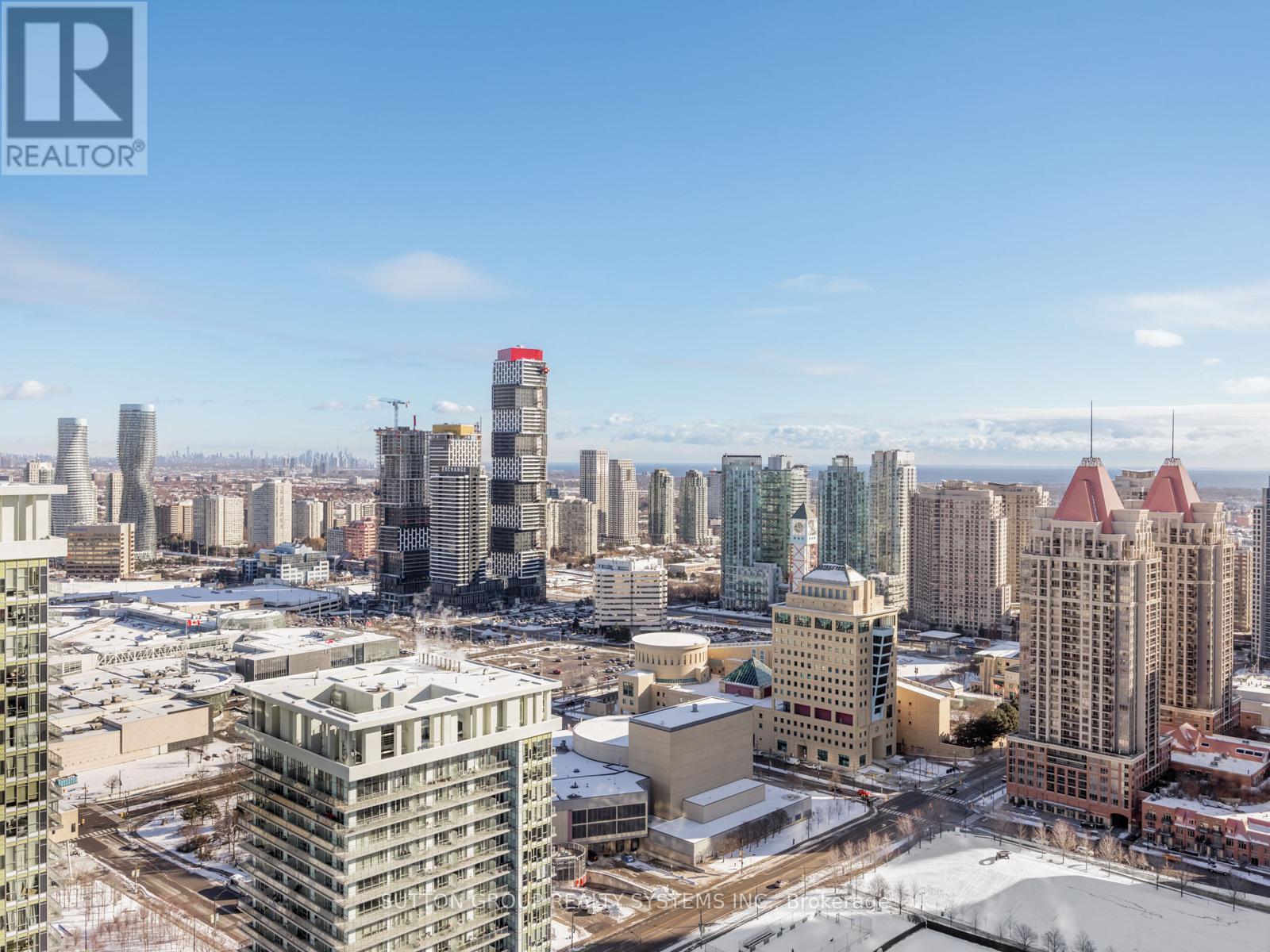 3505 - 395 Square One Drive, Mississauga, ON - Outdoor With View