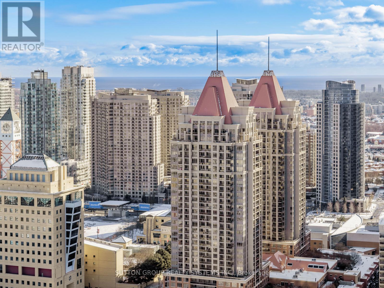 3505 - 395 Square One Drive, Mississauga, ON - Outdoor With Facade