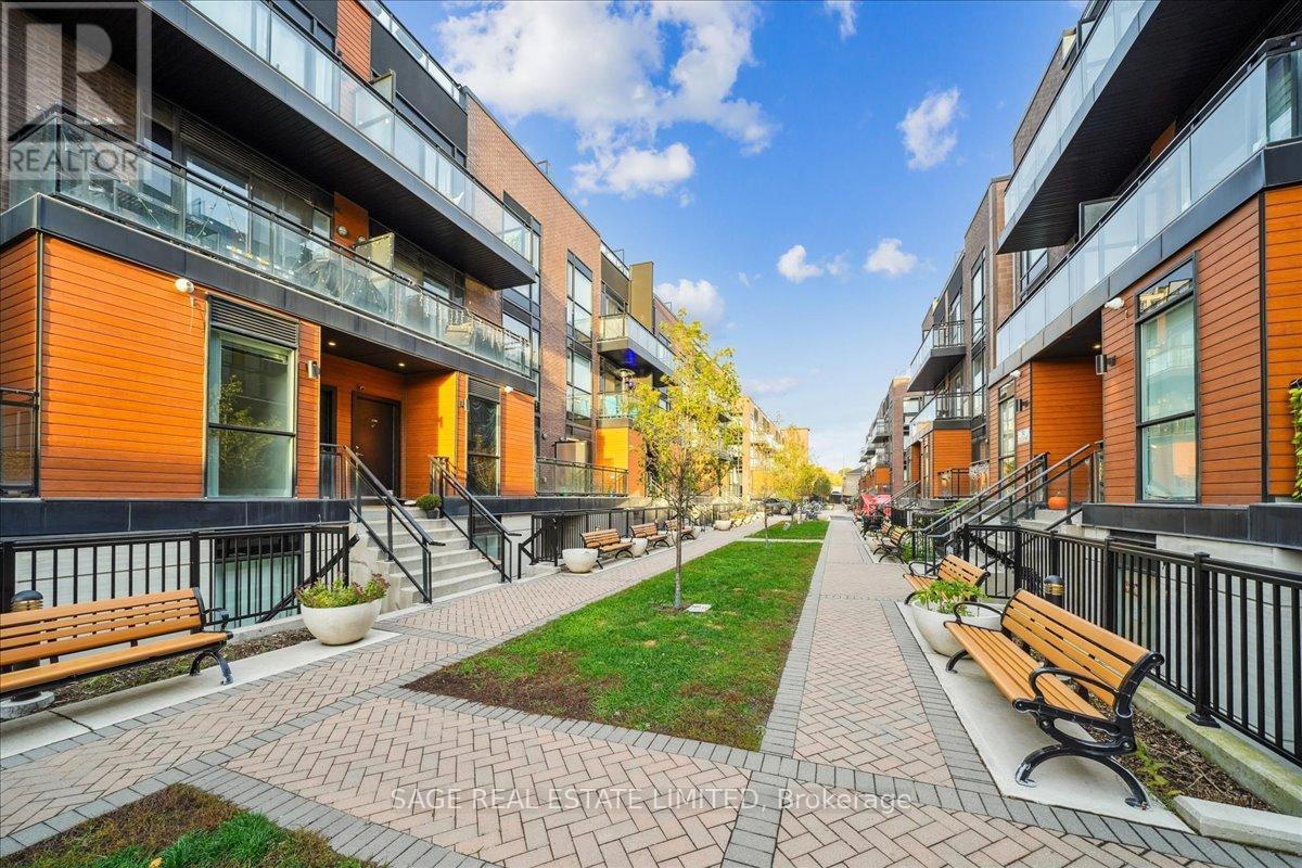 203 - 56 Coles Avenue, Vaughan, ON - Outdoor With Balcony With Exterior
