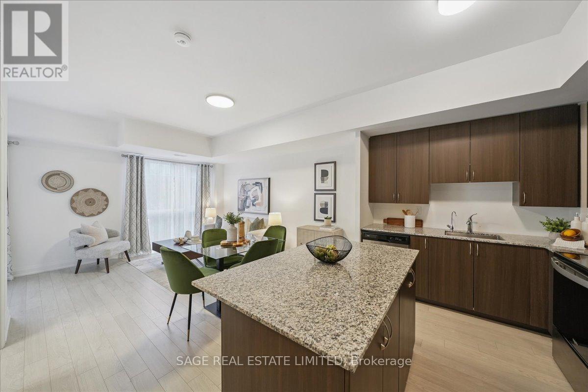 203 - 56 Coles Avenue, Vaughan, ON - Indoor Photo Showing Kitchen