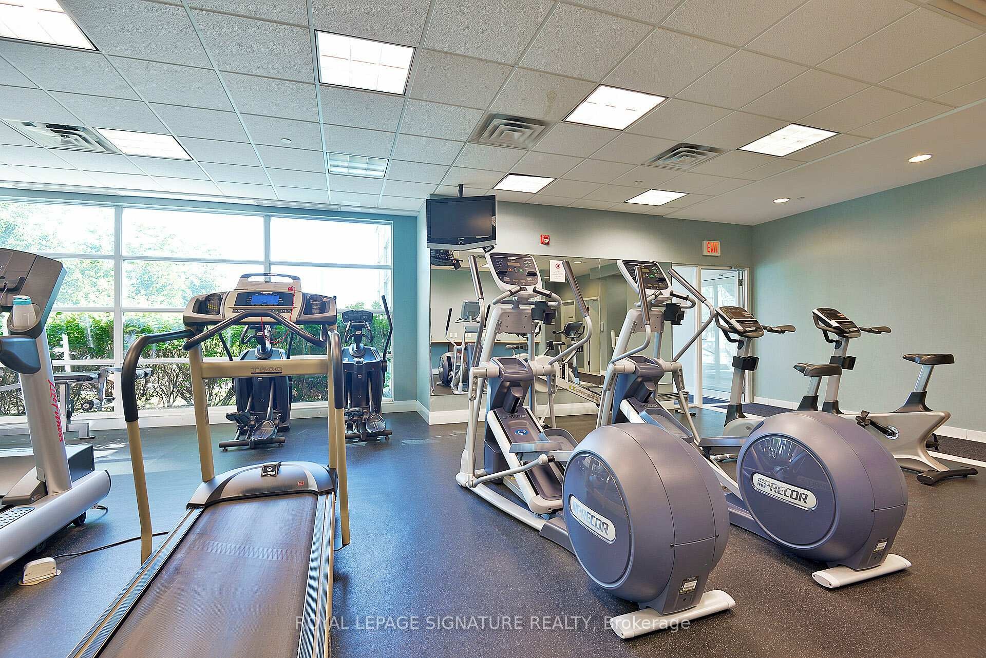 514-155 Legion Road N, Toronto, ON - Indoor Photo Showing Gym Room