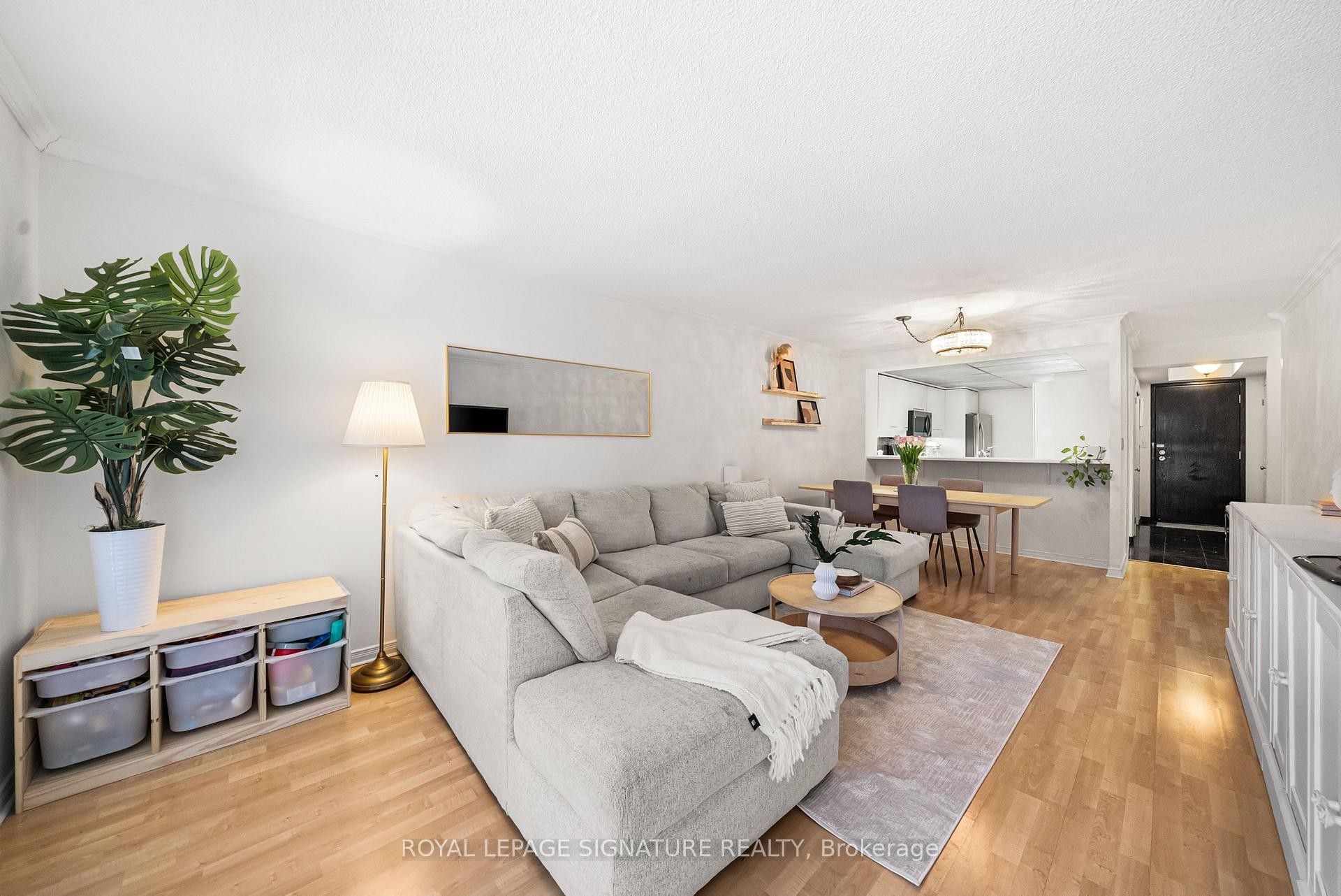 206-18 Hollywood Avenue, Toronto, ON - Indoor Photo Showing Living Room