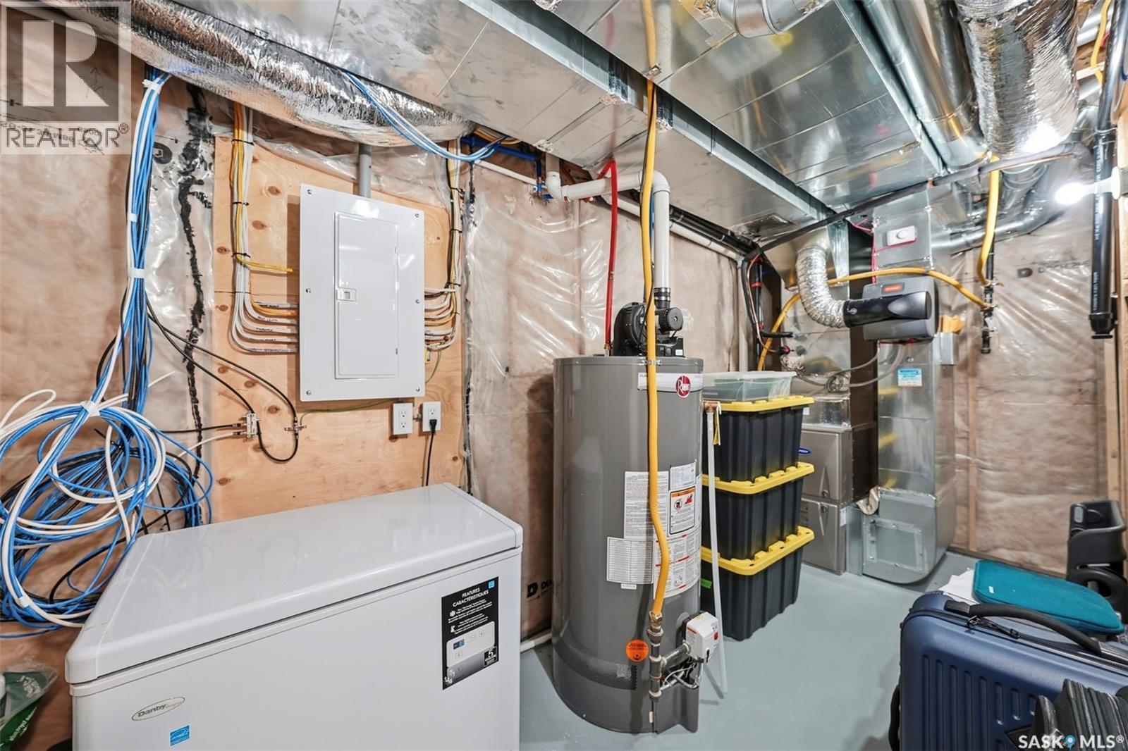 4018 Brighton Circle, Saskatoon, SK - Indoor Photo Showing Basement