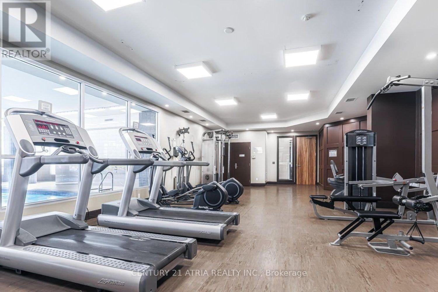 708 - 75 South Town Centre Boulevard, Markham, ON - Indoor Photo Showing Gym Room