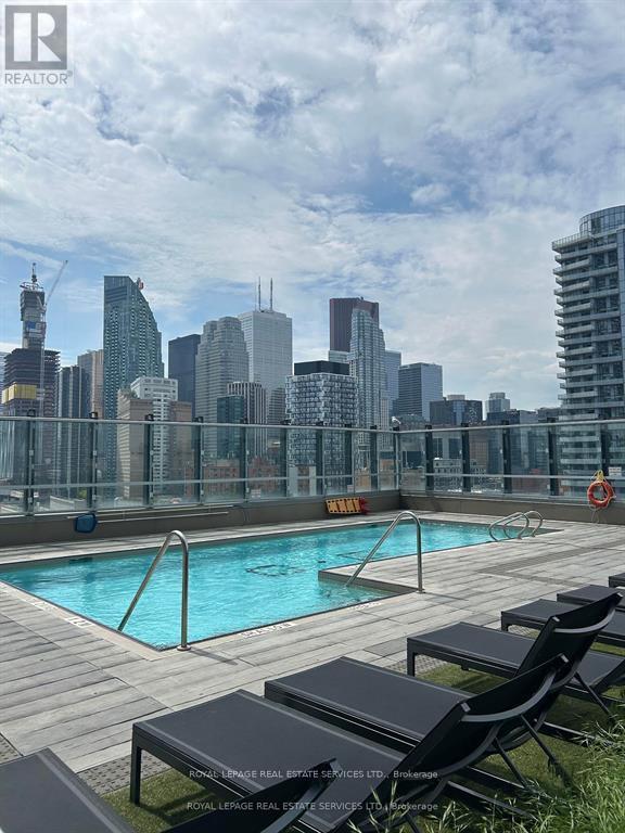 3706 - 15 Lower Jarvis Street, Toronto, ON - Outdoor With In Ground Pool With View