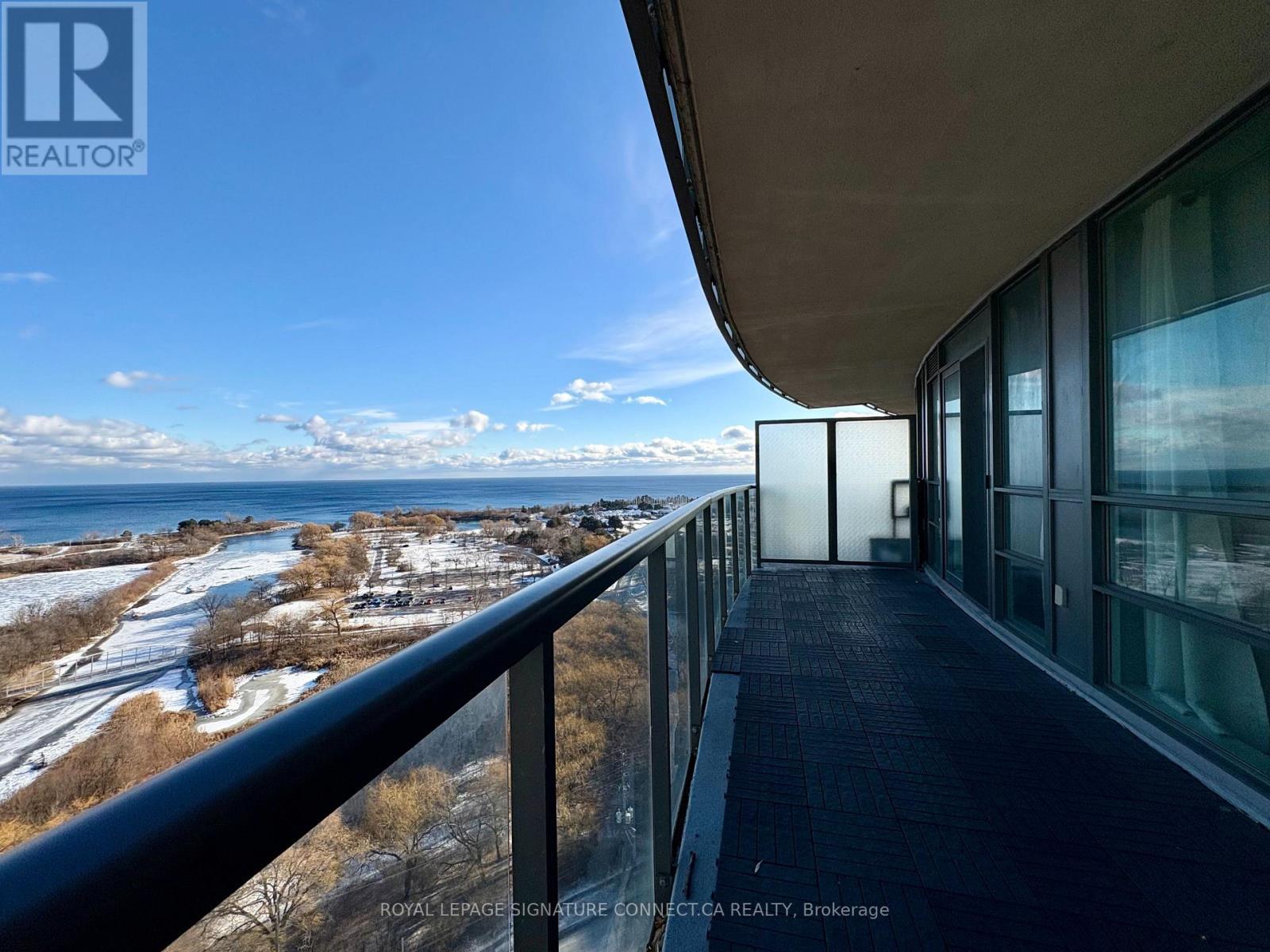 1706 - 2230 Lake Shore Boulevard W, Toronto, ON - Outdoor With Body Of Water With Balcony With View