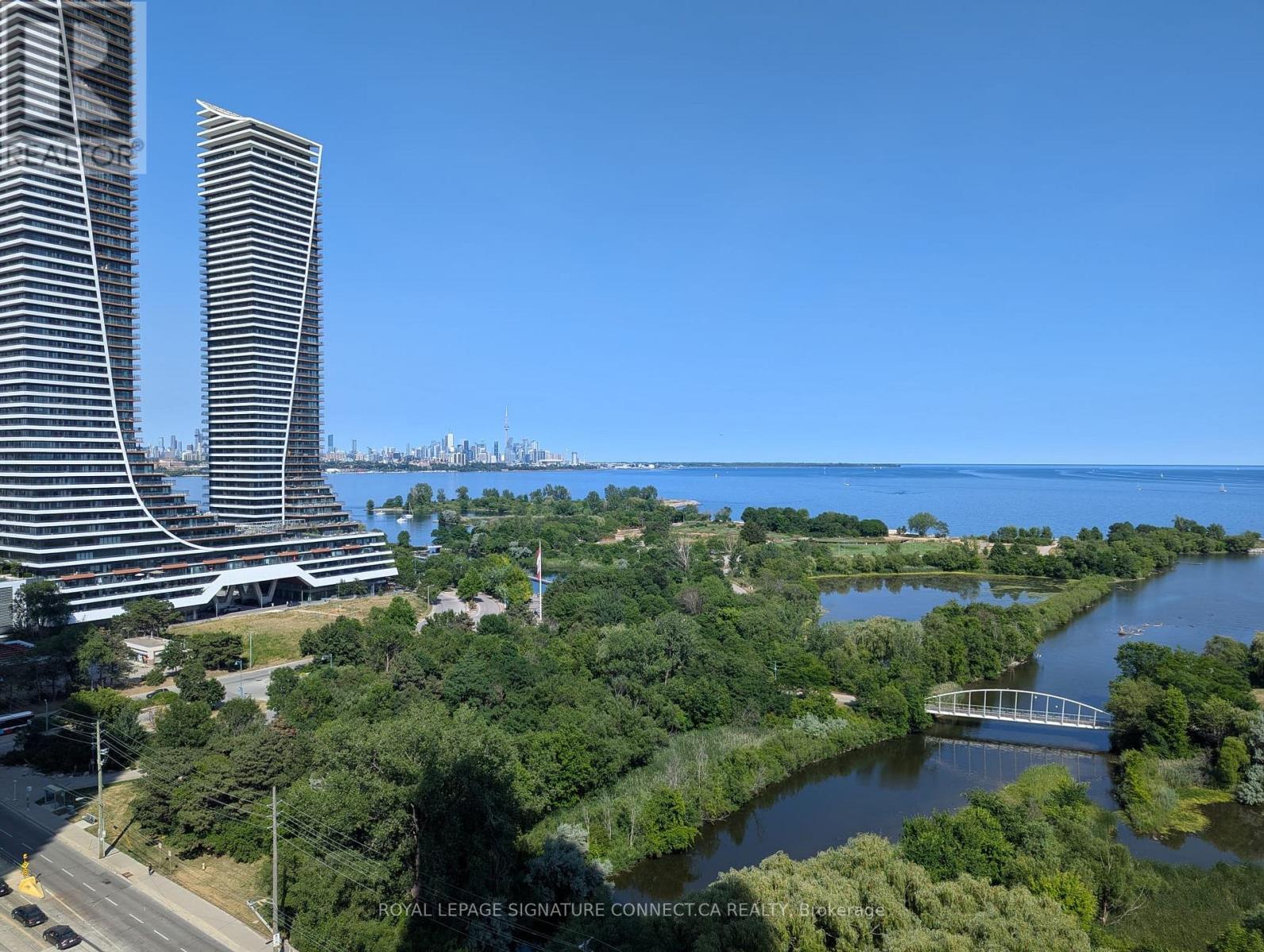1706 - 2230 Lake Shore Boulevard W, Toronto, ON - Outdoor With Body Of Water With View