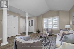 Open Concept with direct access to the garage. -