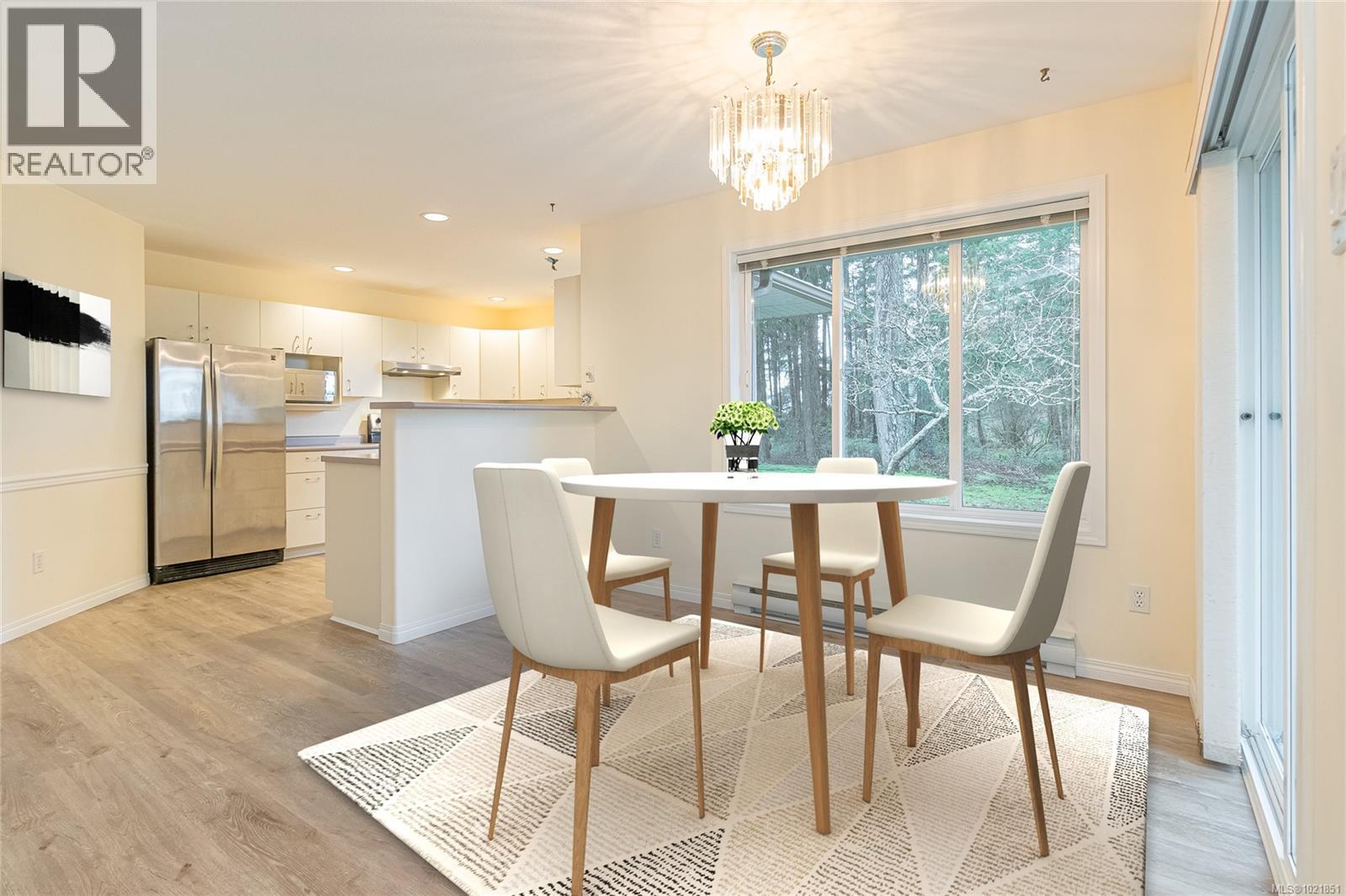 Virtually Staged - 624 Wembley Rd, Parksville, BC - Indoor Photo Showing Dining Room