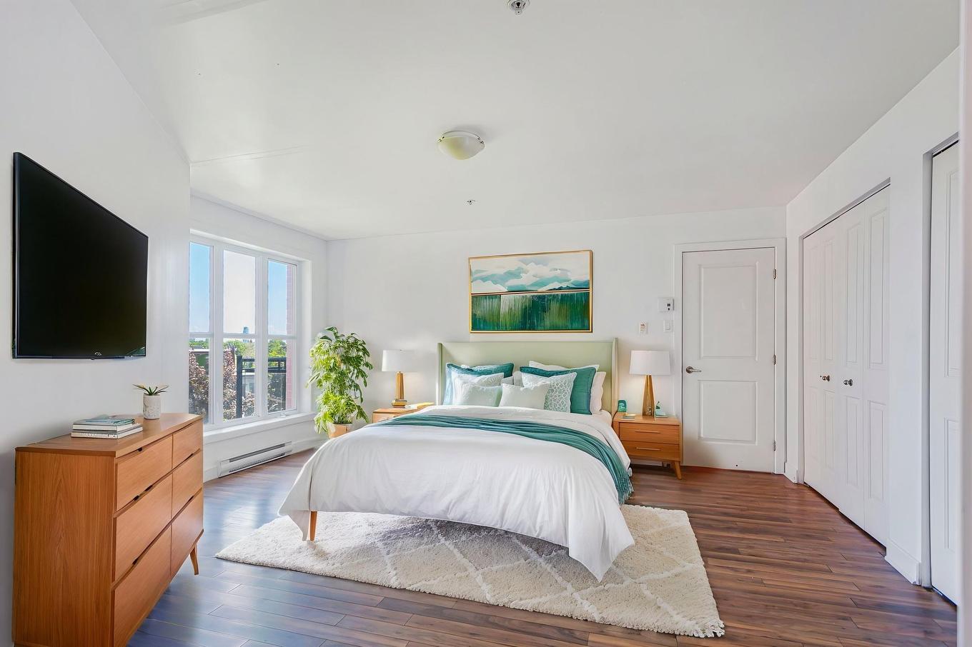 Primary bedroom - 433-5600 Rue Briand, Montréal (Le Sud-Ouest), QC - Indoor Photo Showing Bedroom