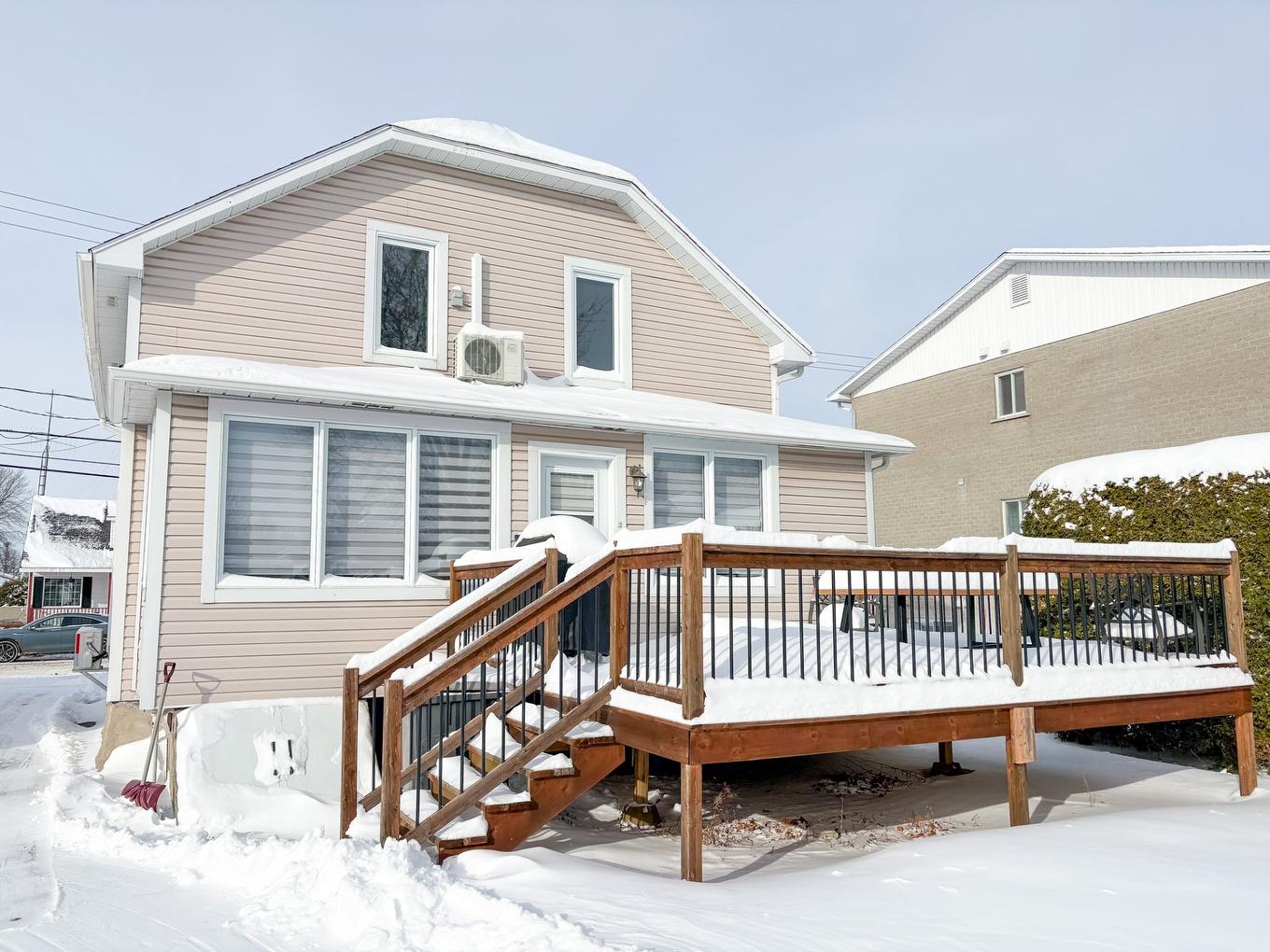 Back facade - 1615 Rue Jogues, Drummondville, QC - Outdoor With Deck Patio Veranda With Exterior