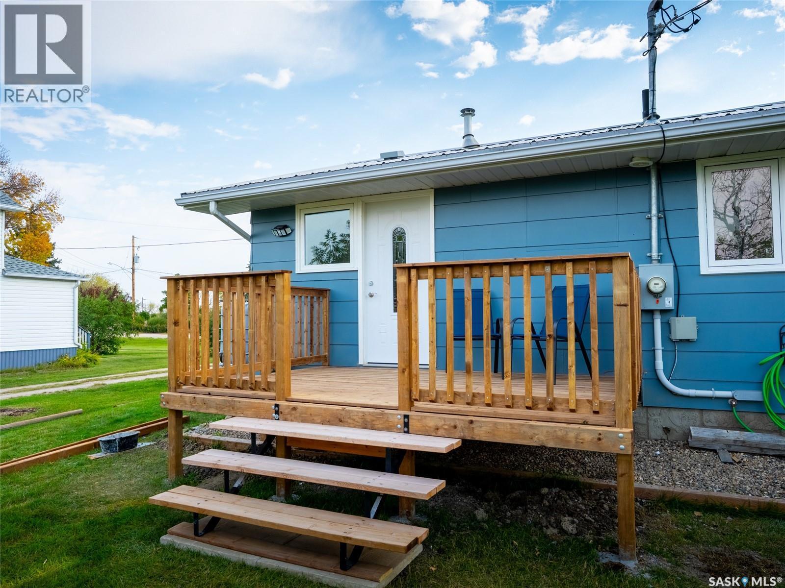 310 Main Street, Abernethy, SK - Outdoor With Deck Patio Veranda