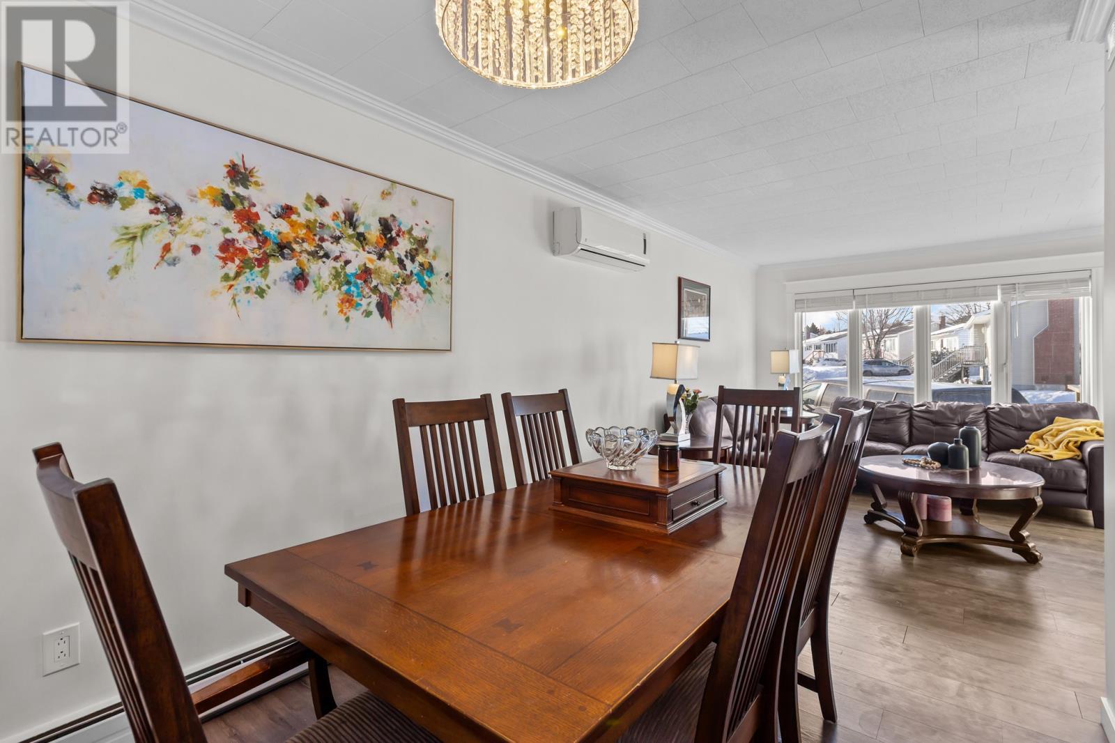 58 Fourth Street, Mount Pearl, NL - Indoor Photo Showing Dining Room