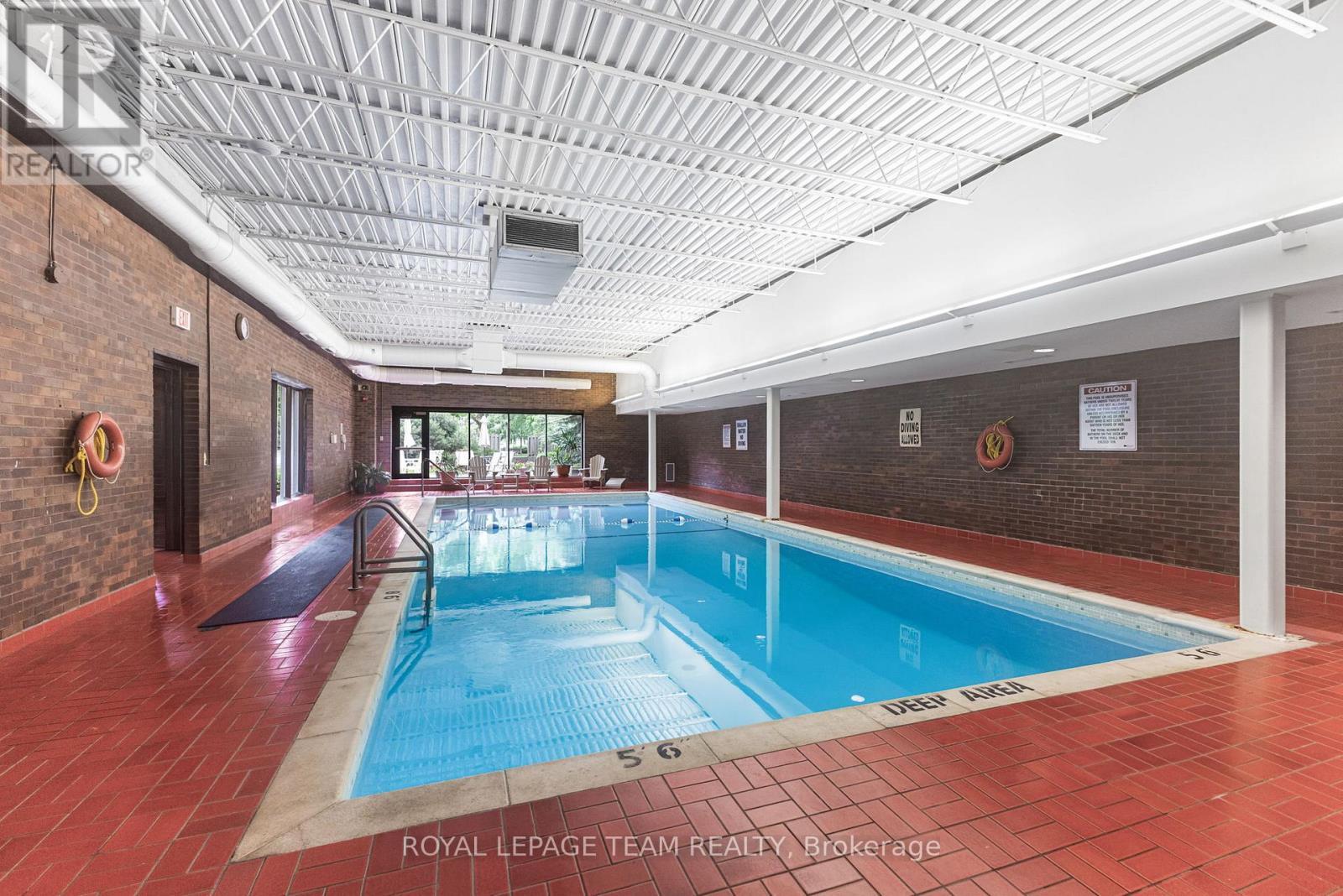 Pool - 101 - 20 The Driveway Drive, Ottawa, ON - Indoor Photo Showing Other Room With In Ground Pool