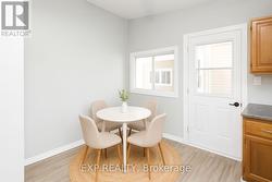 VIRTUALLY STAGED EAT-IN DINING AREA -