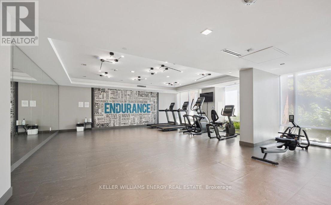 112 - 1010 Dundas Street E, Whitby (Pringle Creek), ON - Indoor Photo Showing Gym Room