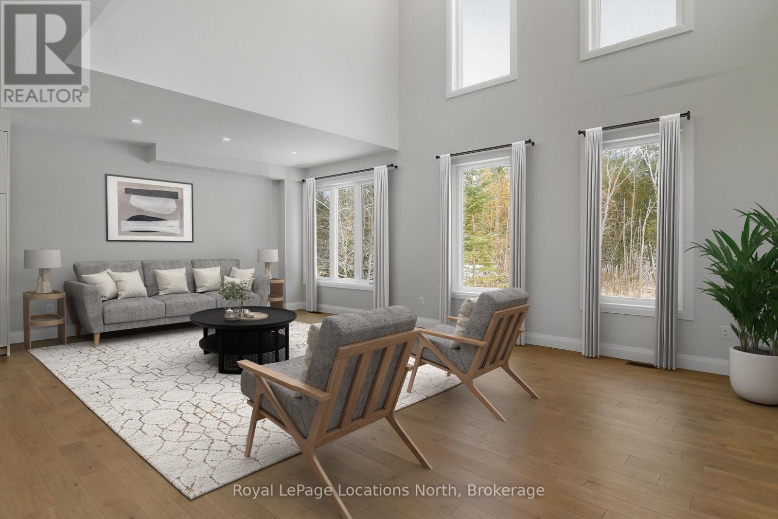 Virtually Staged - 118 Valerie Crescent, Wasaga Beach, ON - Indoor Photo Showing Living Room