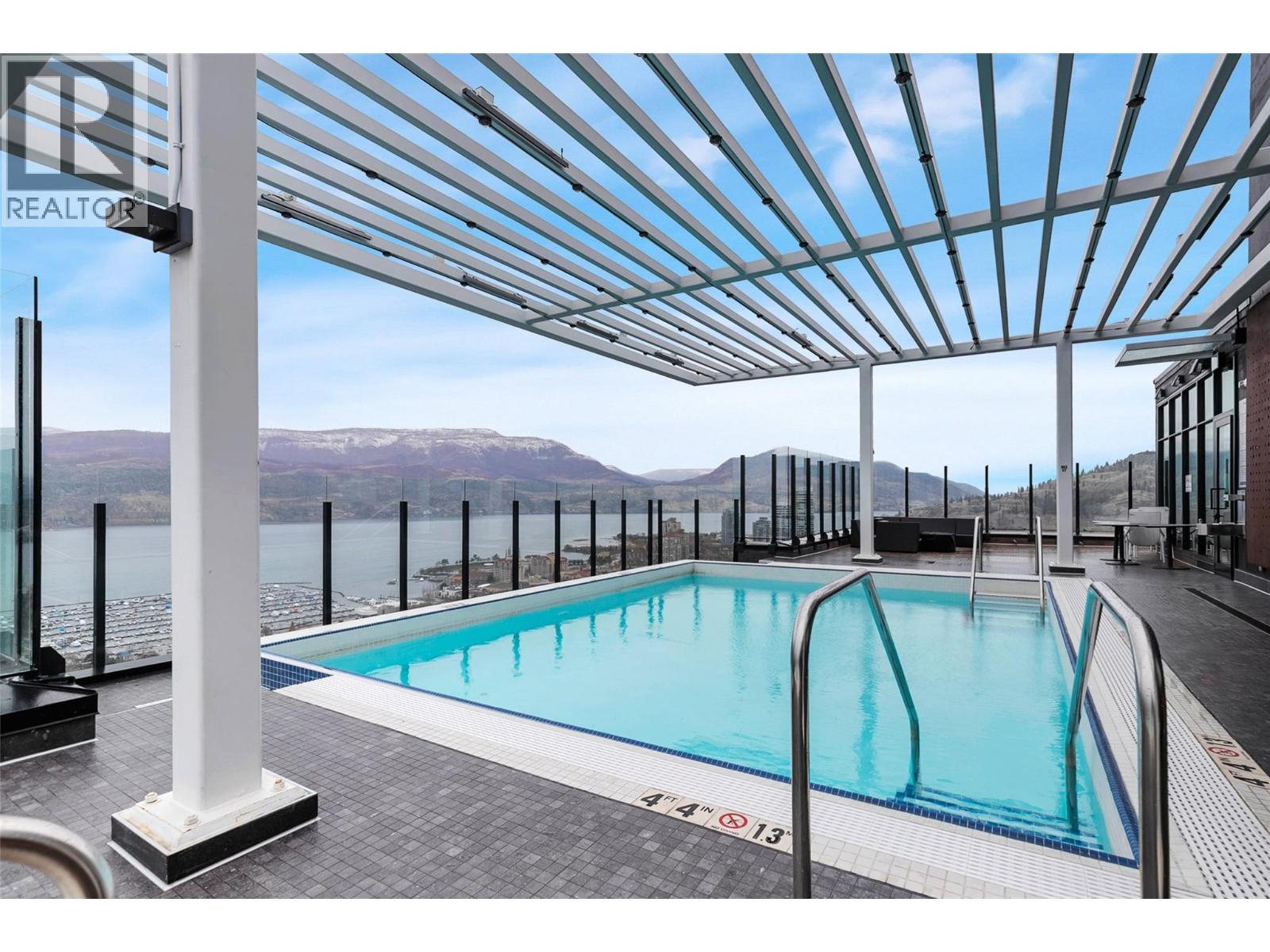 1488 Bertram Street Unit# 905, Kelowna, BC - Outdoor With In Ground Pool