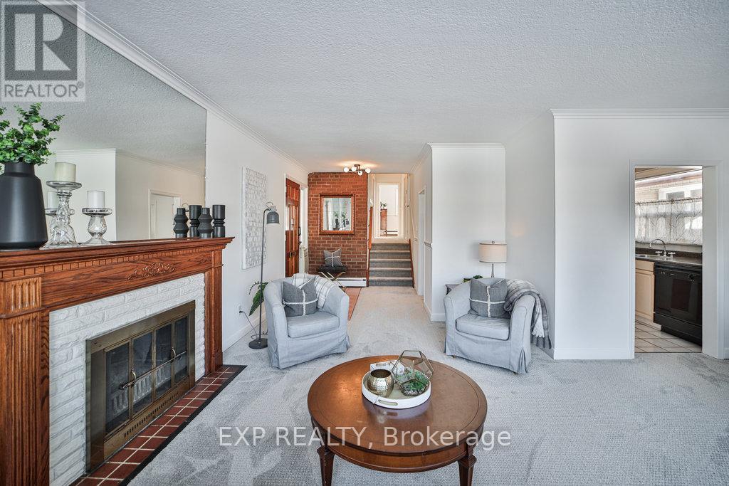 56 Gage Avenue, Toronto, ON - Indoor Photo Showing Living Room With Fireplace