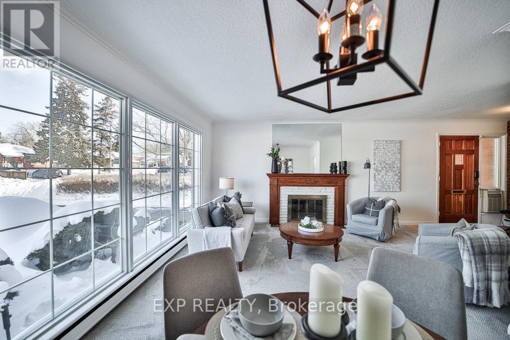 56 Gage Avenue, Toronto, ON - Indoor Photo Showing Living Room With Fireplace