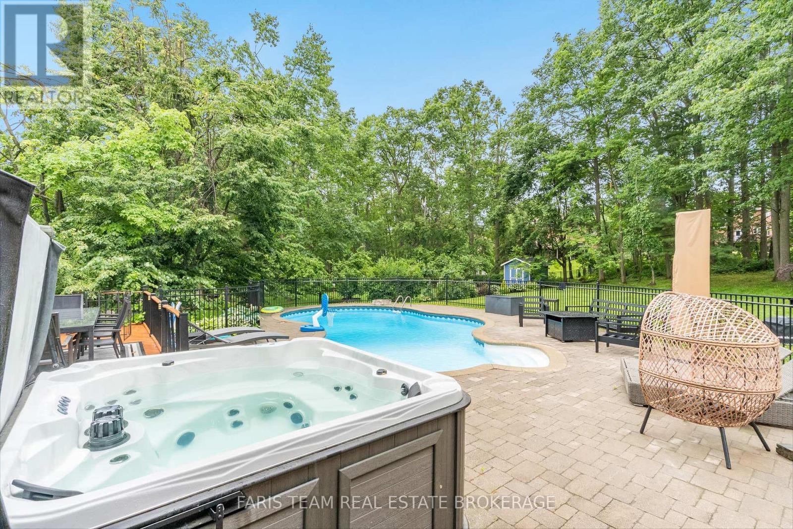 6 Alana Drive, Springwater, ON - Outdoor With In Ground Pool