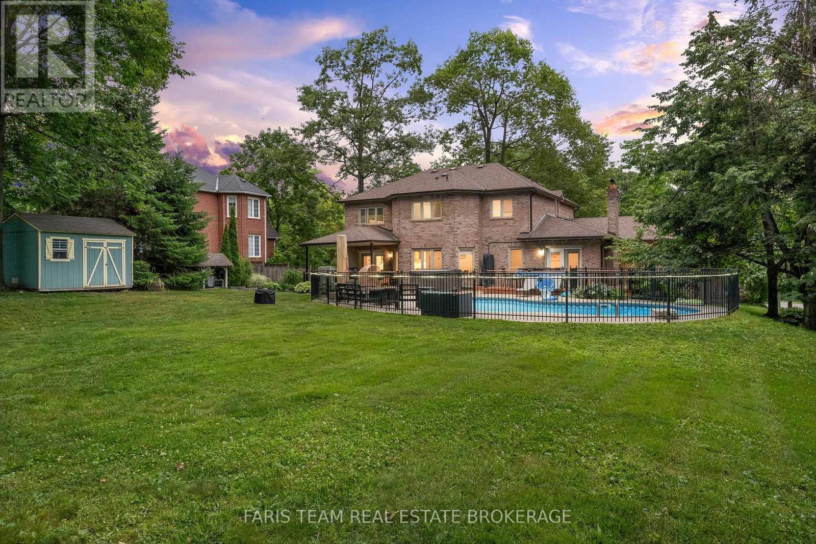 6 Alana Drive, Springwater, ON - Outdoor With In Ground Pool With Backyard With Exterior