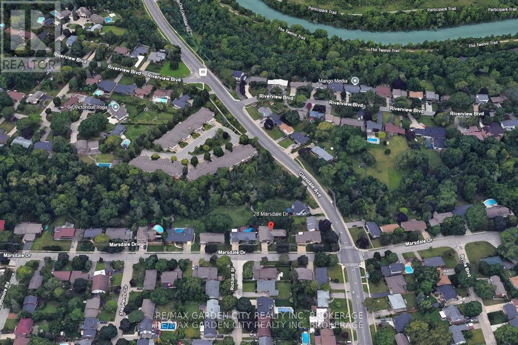 28 Marsdale Drive, St. Catharines (Glendale/Glenridge), ON - With View