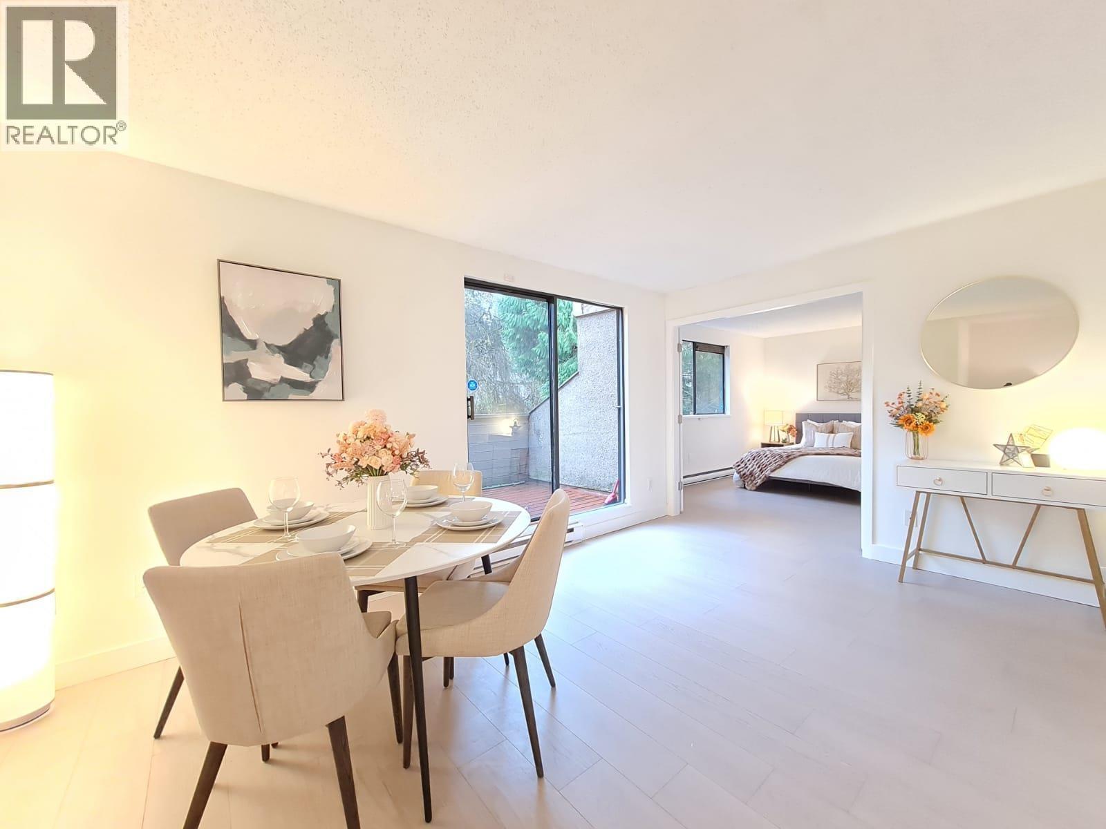 202 9128 Capella Drive, Burnaby, BC - Indoor Photo Showing Dining Room