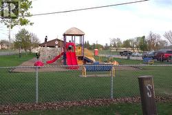 View of community play area -