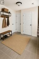 Virtually Staged Powder Room -