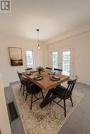 Virtually staged Dinning Room -