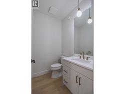 main floor half bathroom -