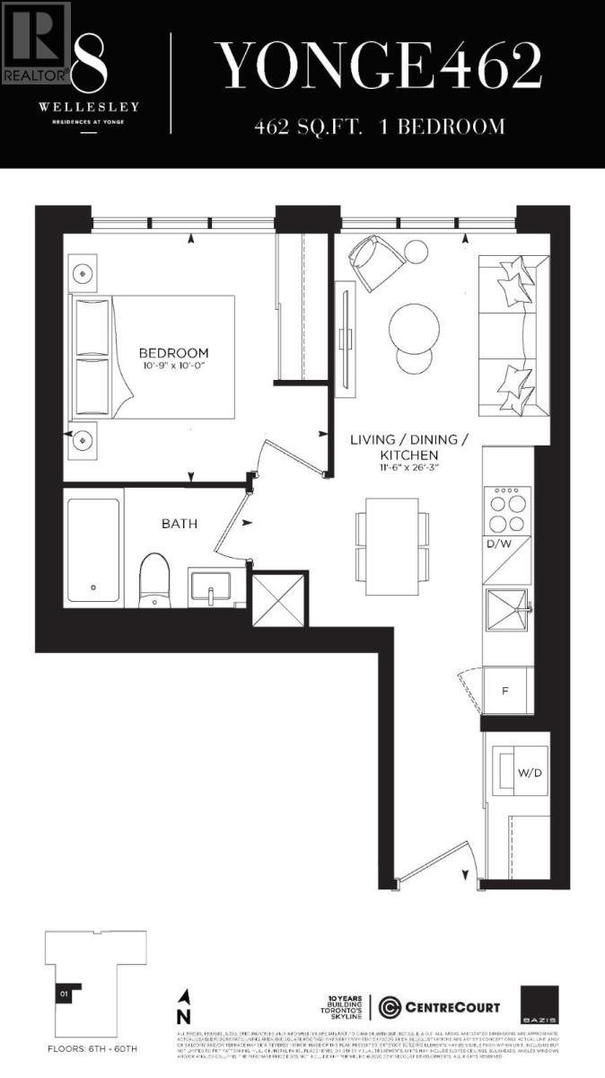 2501 - 8 Wellesley Street W, Toronto, ON - Other