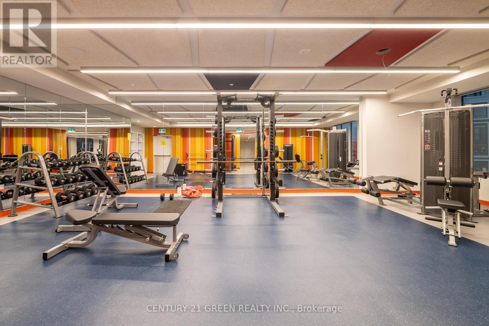 1514 - 2485 Eglinton Avenue W, Mississauga, ON - Indoor Photo Showing Gym Room