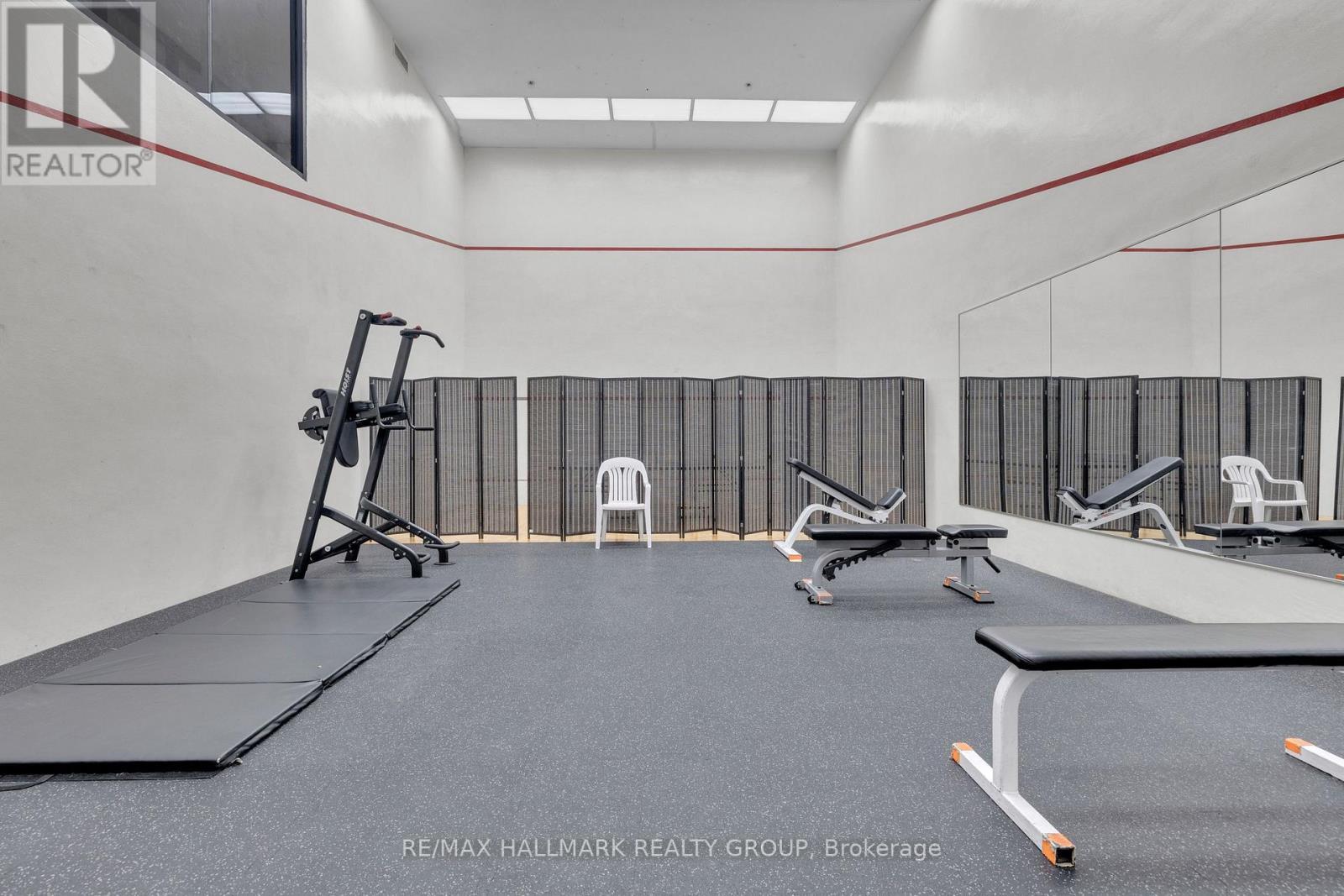 2204 - 1480 Riverside Drive, Ottawa, ON - Indoor Photo Showing Gym Room