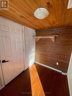 Front entrance to garage and house -