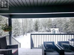 Winter view from Deck -