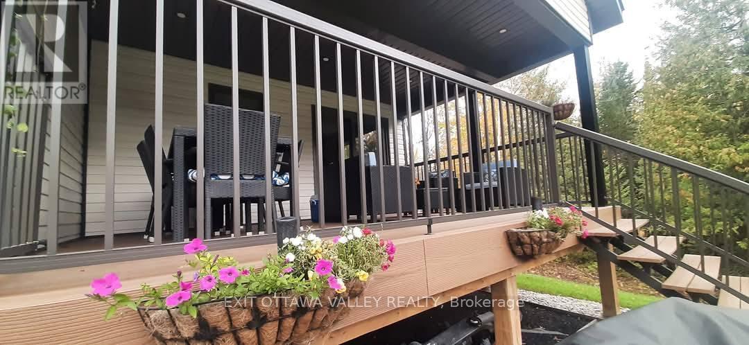 Deck - 1485 Rapid Road, Whitewater Region, ON - Outdoor With Exterior