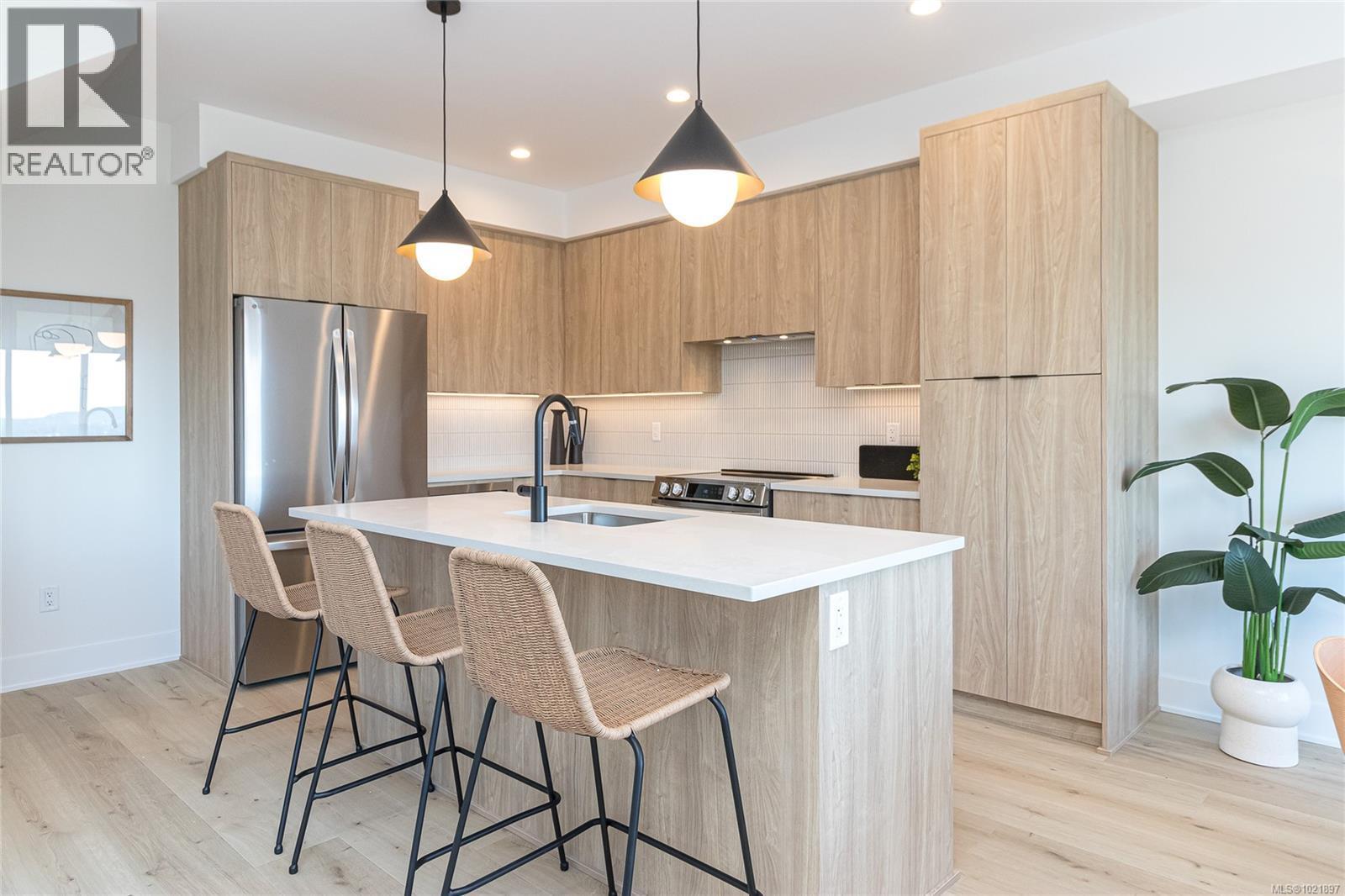 Photo not of this exact home, but one of similar construction. - 1426 Dolomite Ridge, Langford, BC - Indoor Photo Showing Kitchen With Stainless Steel Kitchen With Upgraded Kitchen