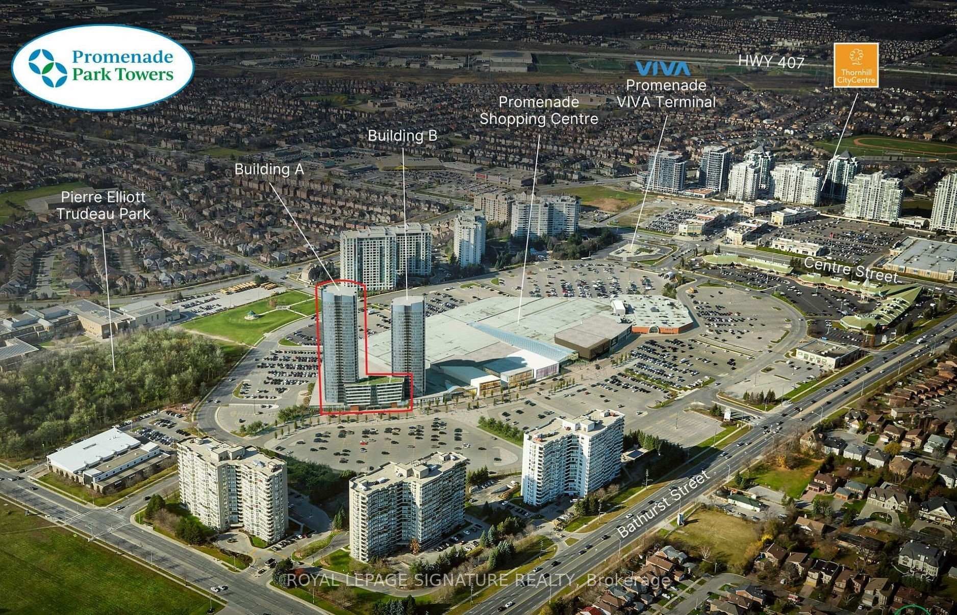 2705-50 Upper Mall Way, Vaughan, ON - With View