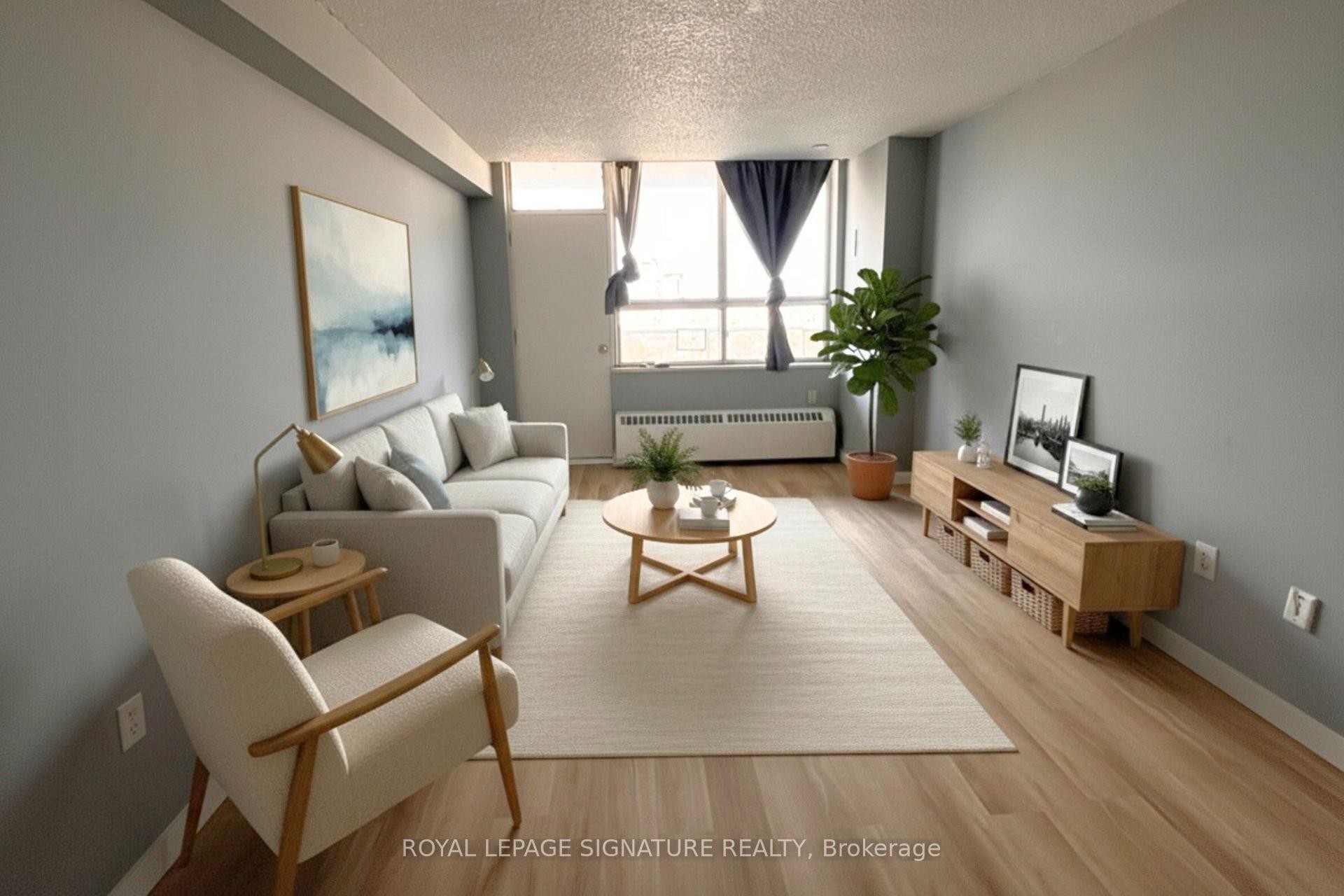 1211-200 Lotherton Pathway, Toronto, ON - Indoor Photo Showing Living Room